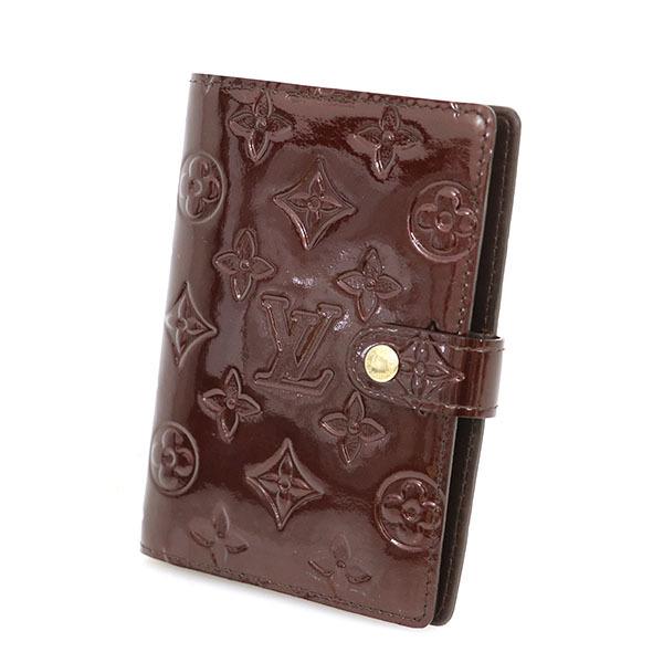 ルイヴィトン Louis Vuitton アジェンダ PM R21026 赤紫系