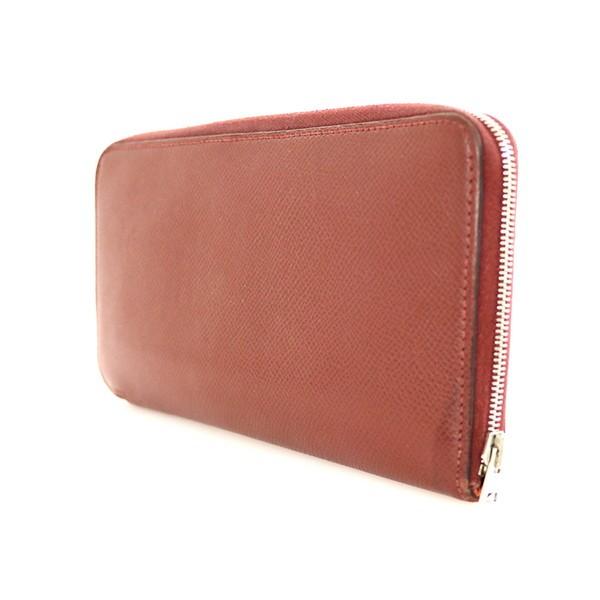 エルメス HERMES ボルドー エプソン×シルク アザップロングシルクイン