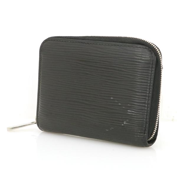 ルイヴィトン LOUISVUITTON エピ ノワール ブラック ジッピー コイン