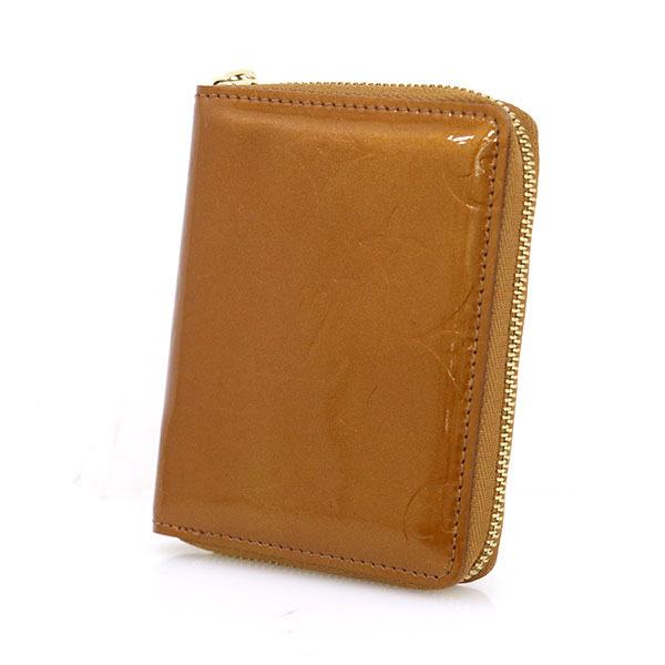 ルイヴィトン LOUIS VUITTON ブロンズ ヴェルニ レザー ブルール