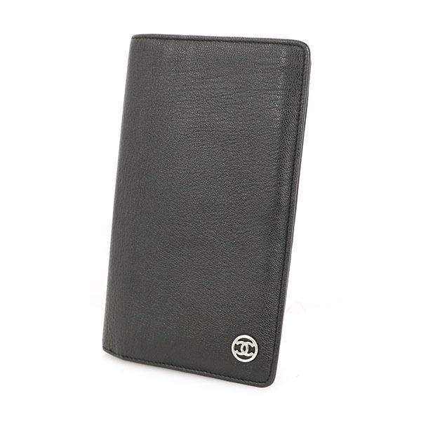 シャネル Chanel ココマーク ブラック カーフレザー 長財布 二つ折財布 メンズ Sg 中古 Everydaygoldrush 通販 Yahoo ショッピング