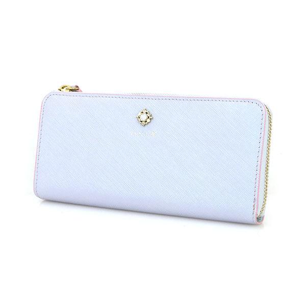 美品】ルリア4℃ LURIA アクア ライトブルー レザー L字 美品】ルリア4℃ LURIA アクア ライトブルー レザー L字