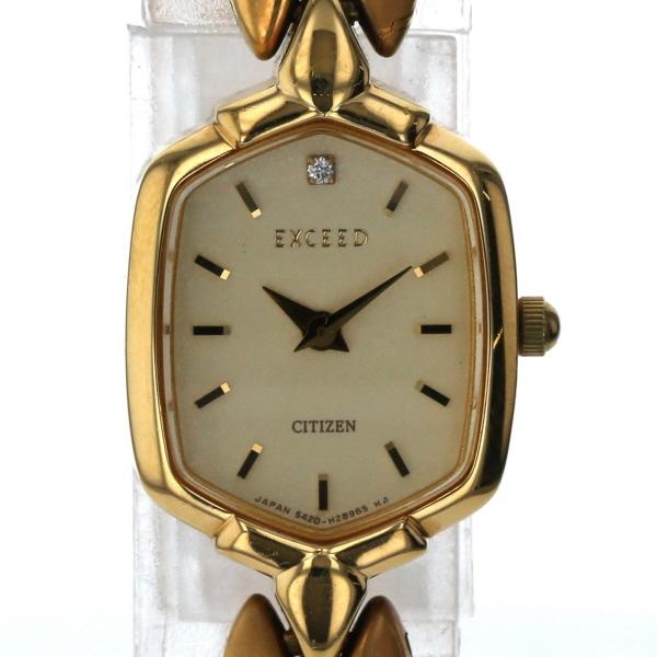 値下げ シチズン CITIZEN エクシード 1Pダイヤ 5420-H17150 値下げ シチズン CITIZEN エクシード 1Pダイヤ 5420-H17150