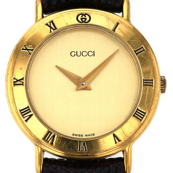 グッチ GUCCI ローマン ヴィンテージ ラウンドフェイス 3000.2.L グッチ GUCCI ローマン ヴィンテージ ラウンドフェイス 3000.2.L