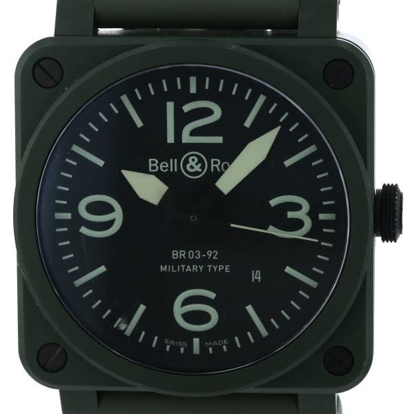 ベル&ロス BELL&ROSS ミリタリーカラミック BR03-92-ck 自動巻式 
