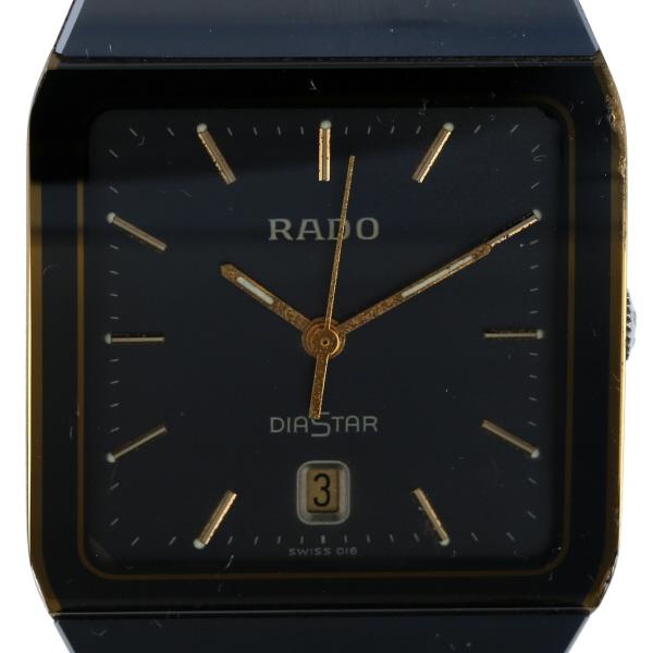 RADO ダイヤスター　129.0266.3 メンズ　腕時計　クォーツ ラドー RADO ダイアスター 129.0266.3 デイト スクエア クオーツ