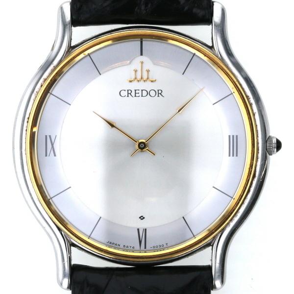 セイコー SEIKO クレドール 18K ベゼル 5A74-0020 クオーツ セイコー SEIKO クレドール 18K ベゼル 5A74-0020 クオーツ