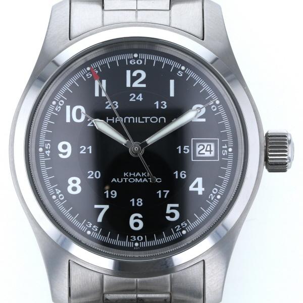 HAMILTON Khaki 自動巻 H704450 腕時計 ハミルトン HAMILTON カーキフィールド シースルーバック