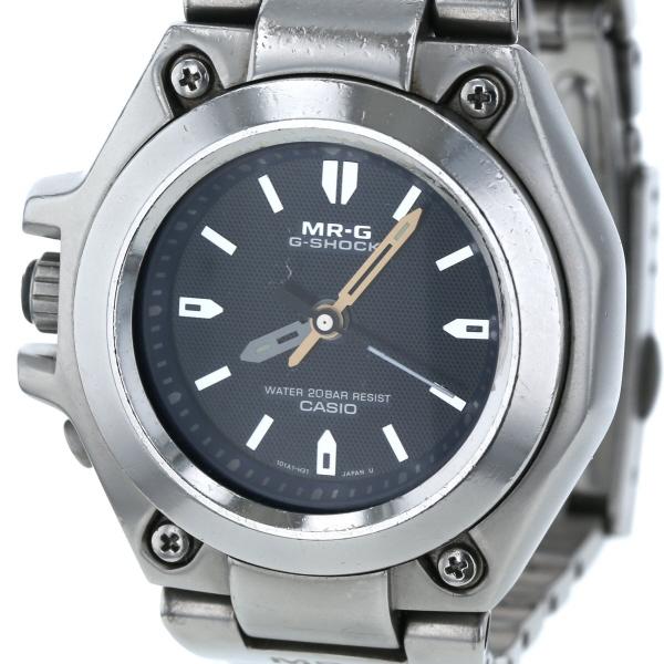 カシオ CASIO G-SHOCK Gショック MR-G MRG120 クオーツ ネイビー カシオ CASIO G-SHOCK Gショック MR-G MRG120 クオーツ ネイビー