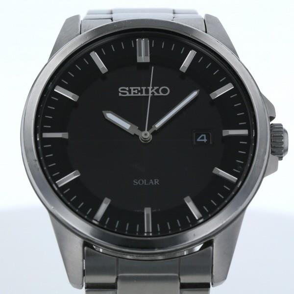セイコー SEIKO デイト ラウンドフェイス ウォッチ V147-0AF0 セイコー SEIKO デイト ラウンドフェイス ウォッチ V147-0AF0