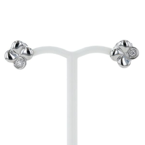 MIKIMOTO ミキモト K18WG ホワイトゴールド スタッドピアス MIKIMOTO ミキモト K18WG ホワイトゴールド スタッドピアス
