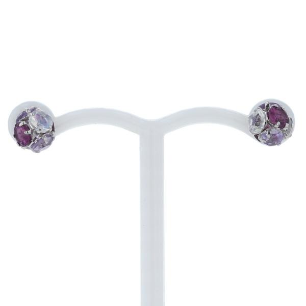 K14wg ホワイトゴールド ピアス ムーンストーン フェルスパー ガーネット 球体 スフィア ボール シンプル 新品仕上済 Pa 中古 Everydaygoldrush 通販 Yahoo ショッピング