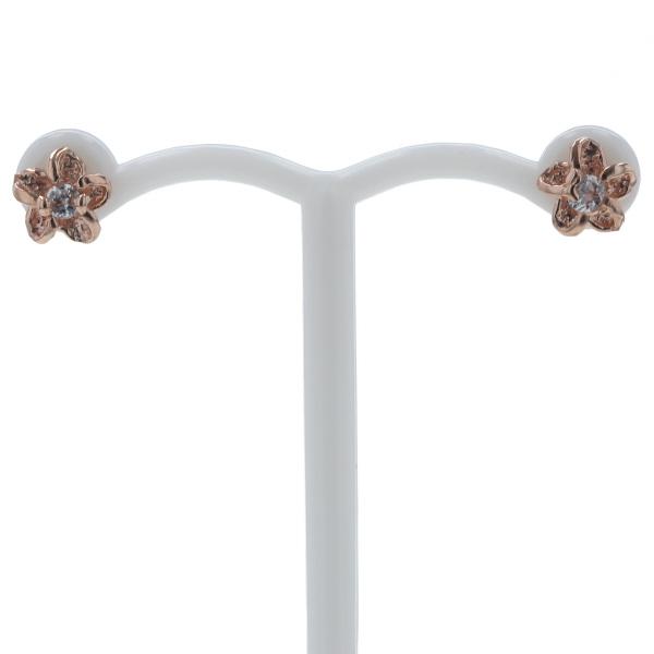 Q's B 14kgfダブルプルメリアカービングピアス Q's B 14kgfダブルプルメリアカービングピアス Q´s B 様専用14kgf