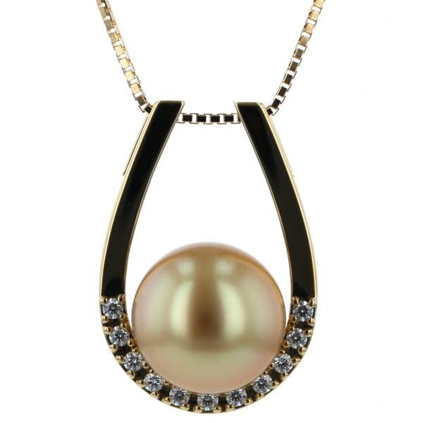 TASAKI 田崎 K18YG イエローゴールド ネックレス パール 南洋