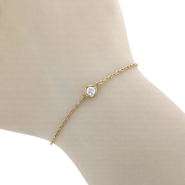10Ｋバイザヤード ダイヤモンド付きブレスレット TIFFANY&Co./ティファニー】 ダイヤモンド 0.03ct ブレスレット