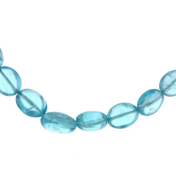 gstv ビーズチェーンネックレス 45cm 18金ホワイトゴールド GSTV K18WG