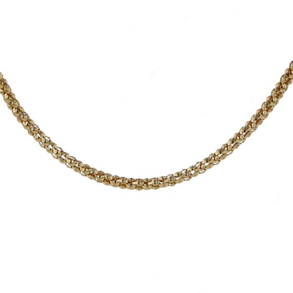 GSTV K18YG イエローゴールド ネックレス ラズベリー ボンバーター