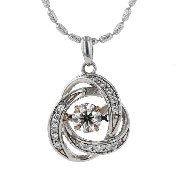 Alisia アリシア Pt950 Pt850 K18PG ネックレス ダイヤモンド0.501ct