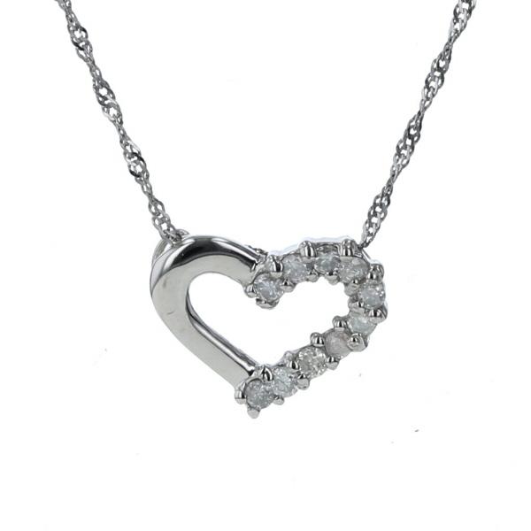 Pt850 Pt1000 プラチナ ネックレス ダイヤモンド 0.10ct 純プラチナ  