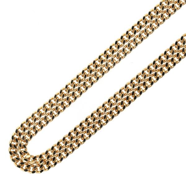 三菱マテリアル K18YG イエローゴールド ネックレス 喜平 キヘイ 2面  