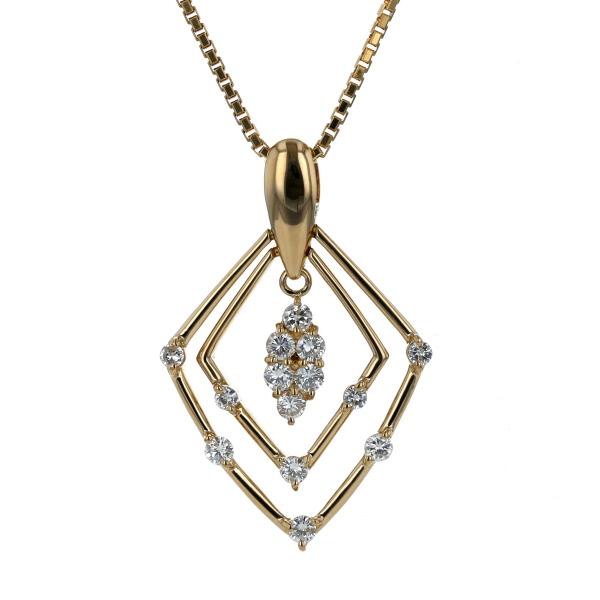 値下げ LA SOMA ラソマ K18YG イエローゴールド ネックレス  