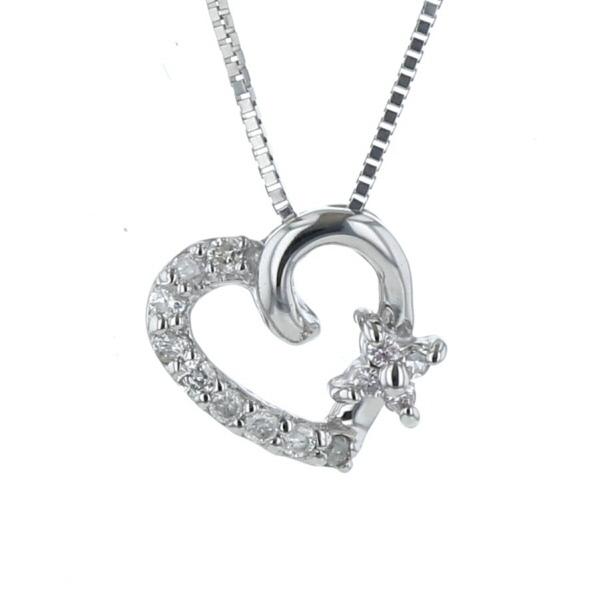 K14WG スター星ネックレス