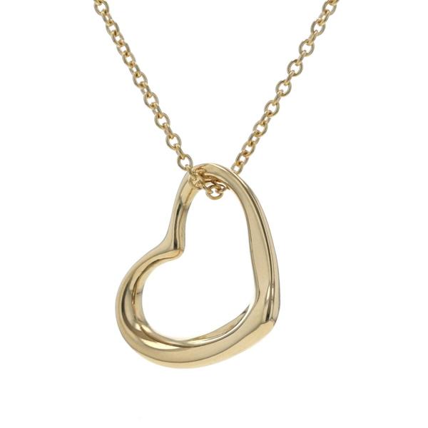 美品 Tiffany & Co. ゴールド バーネックレス ~ ティファニー TIFFANY & CO. ネックレス フルール ド リス バー