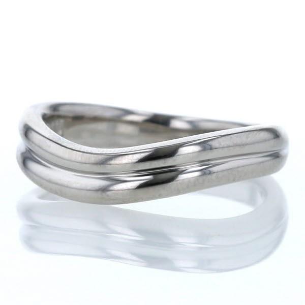 KENZO ケンゾー Pt900 プラチナ リング ウェーブ シンプル