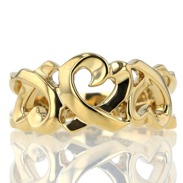 TIFFANY&Co. オープンハートリング 18K 9.5～10号 TIFFANY&Co.（ティファニー） 10号 リング・指輪 オープンハート