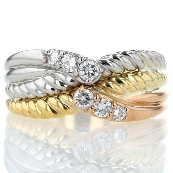 Pt900 バゲット ダイヤ リング 指輪1.50ct ライトイエロー