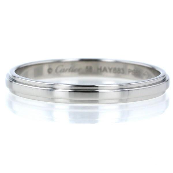 Cartier カルティエ Pt950 プラチナ ダムールウェディングリング Cartier カルティエ Pt950 プラチナ ダムールウェディングリング
