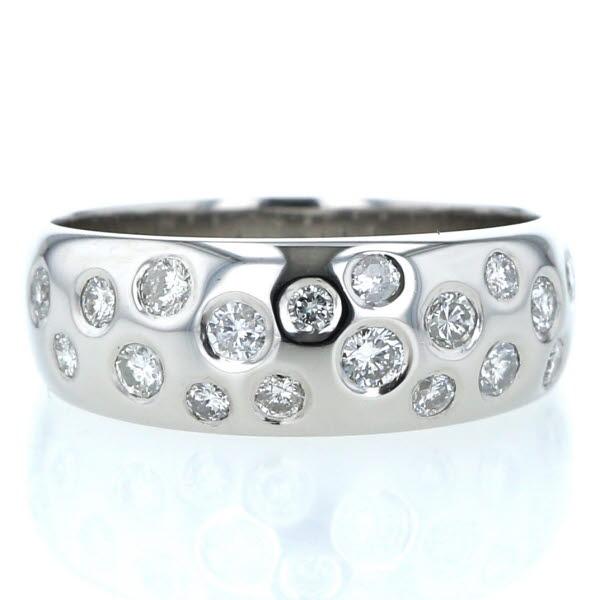 値下げ Pt900 プラチナ リング ダイヤモンド 0.85ct 月型甲丸 値下げ Pt900 プラチナ リング ダイヤモンド 0.85ct 月型甲丸