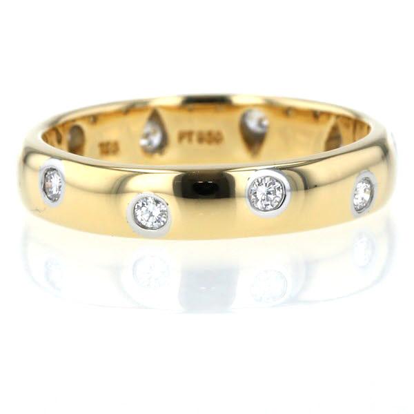 TIFFANY&Co. ティファニー K18YG Pt950 イエローゴールド TIFFANY&Co. ティファニー K18YG Pt950 イエローゴールド