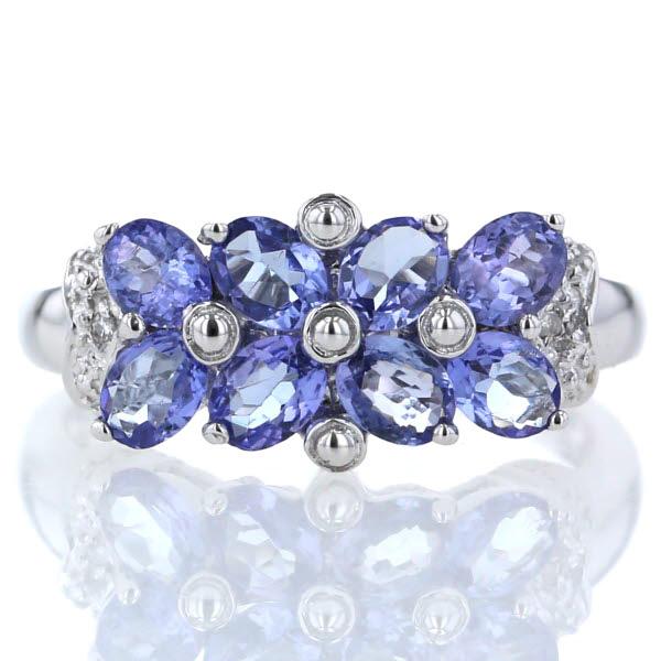 DNYC ダニアオブニューヨーク K10WG ホワイトゴールド リング