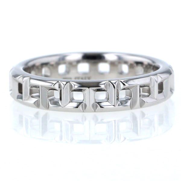 TIFFANY&Co. ティファニー K18WG ホワイトゴールド Tトゥルーナ
