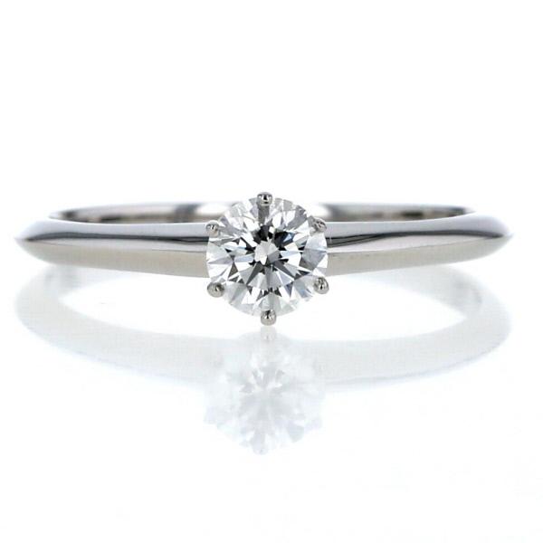 TIFFANY＆Co ティファニー Pt950 プラチナ ソリティア リング 一粒