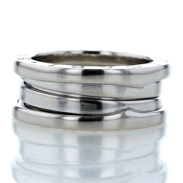 BVLGARI ブルガリ K18WG ホワイトゴールド リング B-zero1 ビー