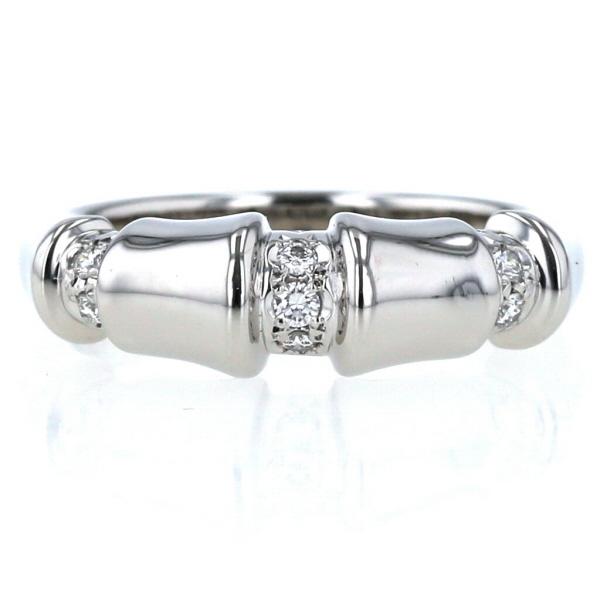 MIKIMOTO ミキモト Pt950 プラチナ リング ダイヤモンド 0.08ct MIKIMOTO ミキモト Pt950 プラチナ リング ダイヤモンド 0.08ct