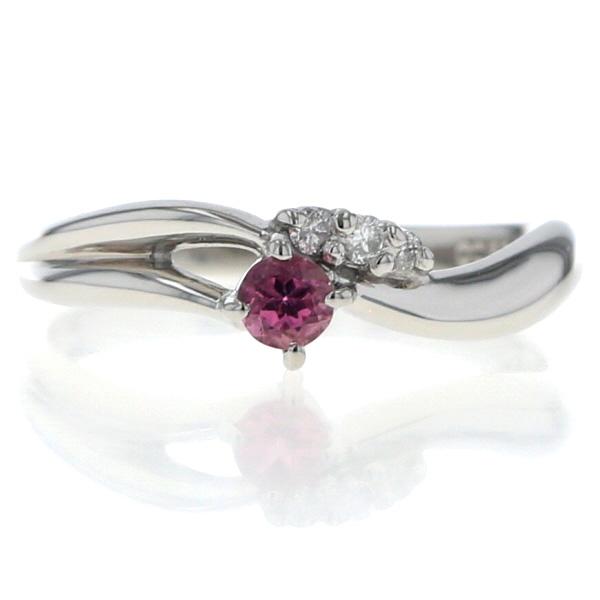 Pt900 ピンクトルマリン2.97ct ダイヤモンド0.51ct リング Pt900 ピンクトルマリン2.97ct ダイヤモンド0.51ct リング - メルカリ