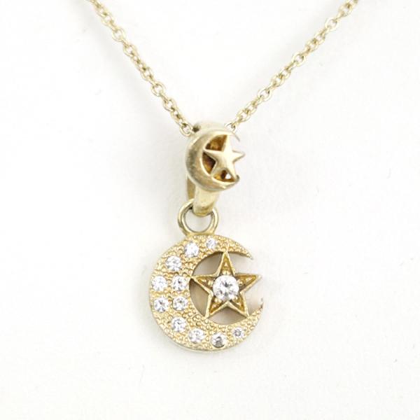 クレセントルナ Crescent Luna シルバーネックレス レディース