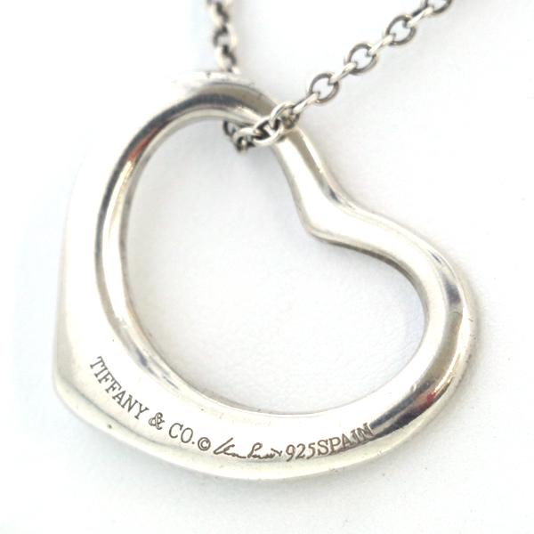 ティファニー Tiffany Co オープンハート ネックレス ラージ レディース ブランド アクセサリー エルサペレッティ スターリングシルバー 925 El 中古 Everydaygoldrush 通販 Yahoo ショッピング