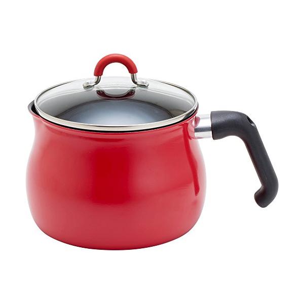 和平フレイズ マルチポット Lサイズ 16cm 3L (3~4人用) レッド IH対応 ご飯鍋 ミ