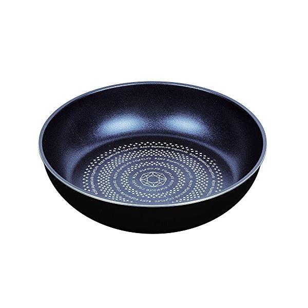 パール金属 取っ手の取れる フライパン 26cm IH対応 ブルーダイヤモンドコート
