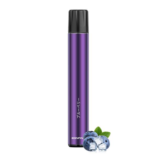 Eonfine 電子タバコ 使い捨て vape ベイプ 2000回吸引可能 ブルーベリー 禁煙パ