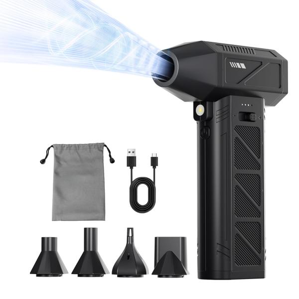 他サイト： 【超小型ながら暴風級】電動エアダスター ブロワー 洗車 ターボファン小型 超強の商品画像