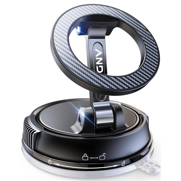他サイト： スマホホルダー 車 マグネット【真空ゲル吸盤+磁力の最強コンビ】 車 スマホスタの商品画像