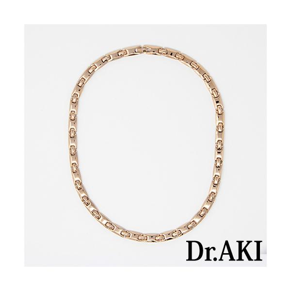 Dr.+AKI ゲルマニウムネックレス NS002VP Gold(ゴールド Dr.+AKI ゲルマニウムネックレス NS002VP Gold(ゴールド