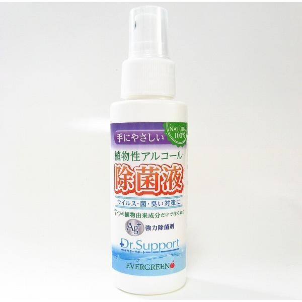 新商品 Dr サポート植物性アルコール除菌液スプレー100ml Home019 エバグリーン 通販 Yahoo ショッピング