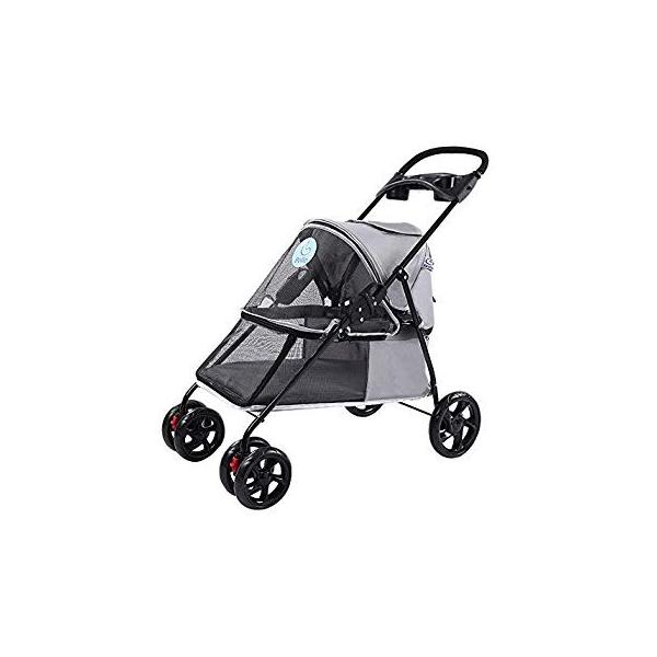 Feemom フィーマム ペットカート ペット用 バギー 犬 キャリーカート 中型犬 介護用 折り畳み簡単 多機能 兼用 前輪360 マート 猫