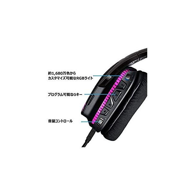 ゲーミングヘッドセット Logicool ロジクール G633 新品未使用 ブラック Dolby Rgb Dts 7 1ch ノイズキャンセリン 臨場感